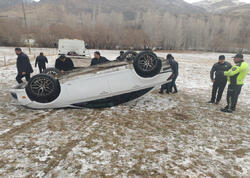 Şahbuzda avtomobil qaz xəttinə çırpılıb, 450 nəfər qazsız qalıb - <span class="color_red">FOTO</span>