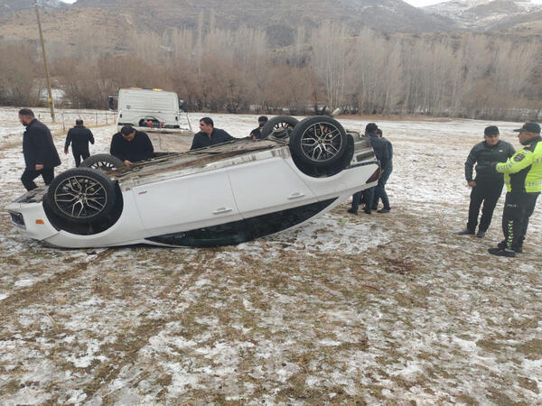 Şahbuzda avtomobil qaz xəttinə çırpılıb, 450 nəfər qazsız qalıb - <span class="color_red">FOTO</span>