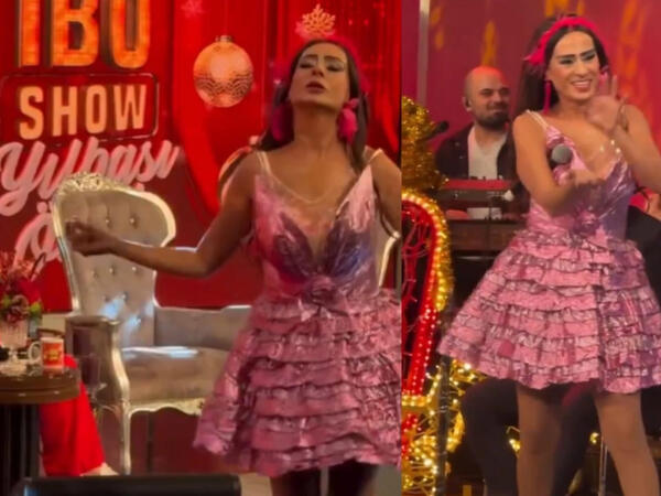 İllərlə danışdırmadığı Tatlısesin verilişinə çıxdı - RƏQSİ ilə İbonu gülüşə boğdu - <span class="color_red">VİDEO</span>