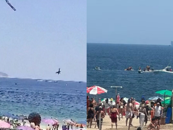 Reklam təyyarəsi okeana düşdü: Pilot ÖLDÜ - <span class="color_red">FOTO</span>