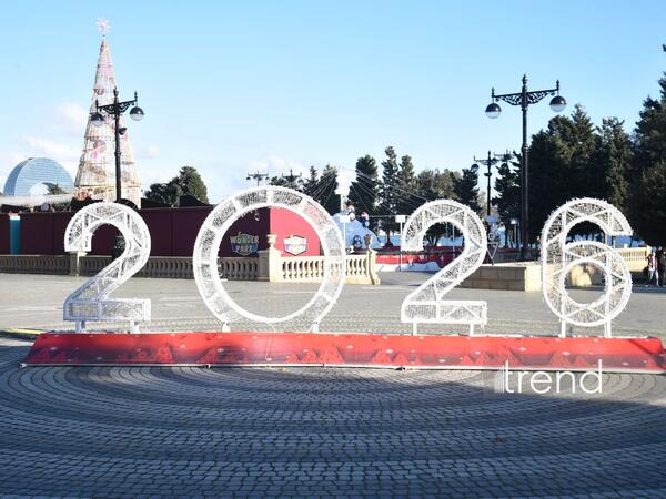 Bakı Yeni il ərəfəsində - FOTOREPORTAJ