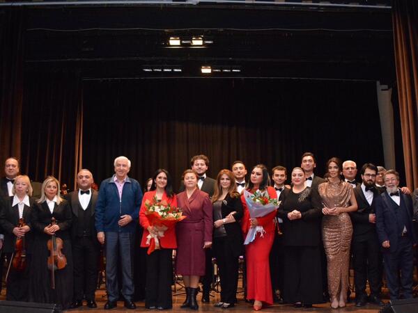 Dövlət Mahnı Teatrının Estrada-Simfonik Orkestri Şamaxıda çıxış edib - FOTO