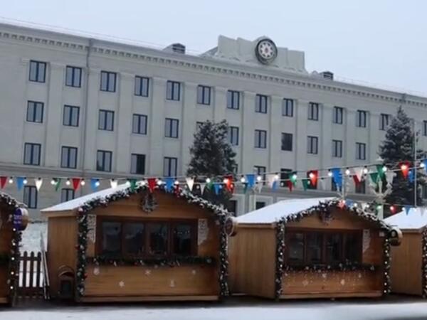Xankəndidə "Qış nağılı" yarmarkası fəaliyyətə başlayıb - <span class="color_red">VİDEO</span>
