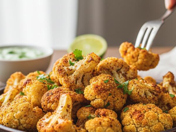 Sobada ədviyyatlı, xırçıltılı gül kələm resepti