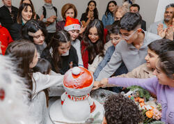 “Tut Əlimdən” Uşaqlar üçün Sosial Reabilitasiya Mərkəzində bayram şənliyi təşkil olunub - <span class="color_red">FOTO</span>