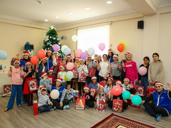 Leyla Əliyevanın təşəbbüsü ilə uşaq sığınacaqlarında Yeni il şənliyi təşkil olunub - <span class="color_red">FOTO</span>