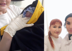 Bir əkiz təcili yardım maşınında, digəri isə xəstəxanada dünyaya gəldi - <span class="color_red">FOTO</span>