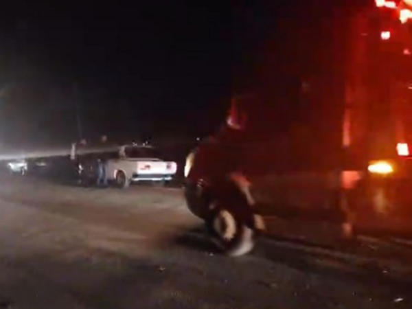 Cəlilabadda “KamAz”la “Hyundai” toqquşdu - Yaralılar var - <span class="color_red">FOTO</span>