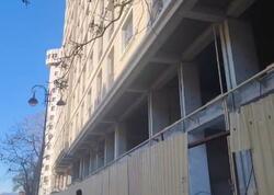 "Aybir MTK"-nın ətrafında təhlükəli vəziyyət yaranıb - Təhlükəsizlik damı uçub - <span class="color_red">VİDEO</span>