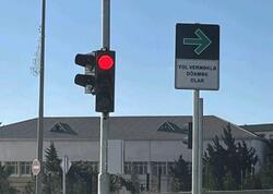 Bakıda yeni yol nişanları quraşdırılır - "Yol verməklə dönmək olar"
