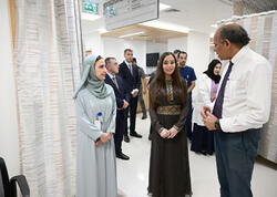 Leyla Əliyeva Maskatda Xərçəngin Kompleks Müalicəsi və Tədqiqatı Mərkəzini ziyarət edib - <span class="color_red">FOTO</span>