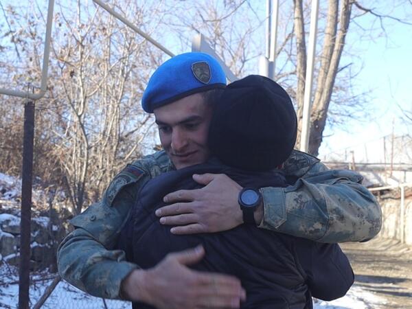 Şuşakənd ilk əsgərini qarşıladı - <span class="color_red">FOTO</span>