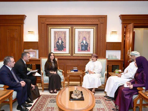 Heydər Əliyev Fondunun vitse-prezidenti Leyla Əliyeva Omanda səfərdədir - FOTO