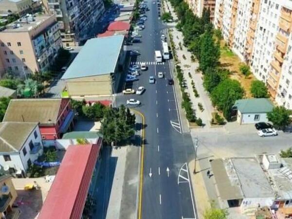 Masazırda bu yol əsaslı təmir olunur