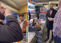 Sui-qəsdə uğradığı deyilirdi, marketdə görüntüləndi - <span class="color_red">VİDEO</span>