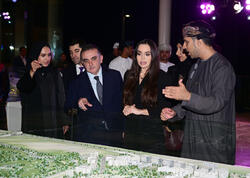 Leyla Əliyeva Maskat şəhərində Omanın Turizmin İnkişafı Şirkəti tərəfindən həyata keçirilən layihələrlə tanış olub - FOTO