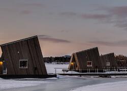 Yeraltı buxar otaqlarından üzən hamamlara: Nordik ölkələrinin ən qeyri-adi saunaları