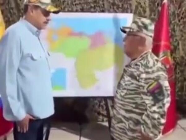 Maduronun generallarının görüntüləri müzakirələrə səbəb oldu – <span class="color_red">VİDEO</span>