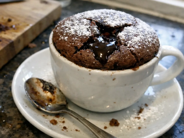 Sobaya ehtiyac yoxdur: Qazanda 10 dəqiqəyə şokoladlı sufle