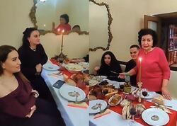 76 yaşlı Əməkdar artist övladları, nəvə və nəticələri ilə