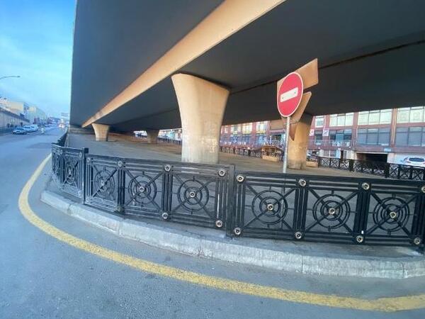 "3-ün kruqunda" da parking yaradıldı - Ən çox rayon taksiləri dayanırdı - <span class="color_red">FOTO</span>