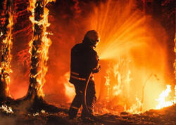 Cəbrayıl və Füzulidə açıq ərazi yanır