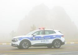 Yol polisi dumanlı hava ilə bağlı sürücülərə xəbərdarlıq etdi