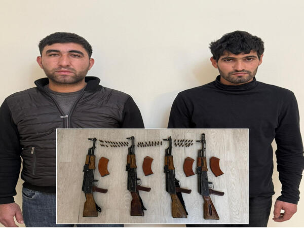 Silah alveri ilə məşğul olan şəxslər saxlanıldı