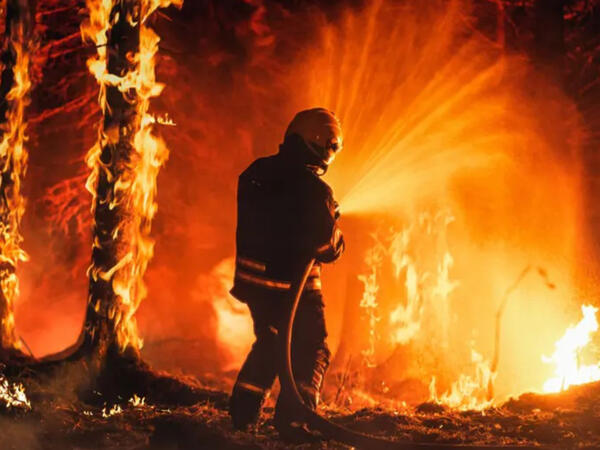 Cəbrayıl və Füzulidə açıq ərazi yanır