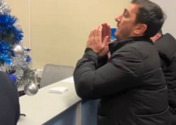 Moskvada hava limanında azərbaycanlı sərnişinlər çıxılmaz vəziyyətdə - <span class="color_red">VİDEO</span>