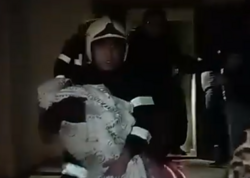 Masazırda yaşayış binasında yanğın - Sakinlər təxliyə olundu - <span class="color_red">VİDEO</span>