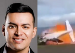 Məşhur müğənninin öldüyü təyyarə qəzasının <span class="color_red">VİDEOsu</span>