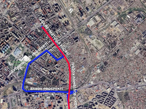 “Ağ Şəhər”dən Ağa Nemətulla küçəsinə birbaşa yeni yol çəkilir - <span class="color_red">VİDEO</span>