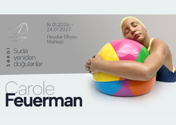 Heydər Əliyev Mərkəzi amerikalı heykəltaraşın sərgisinə hazırlaşır