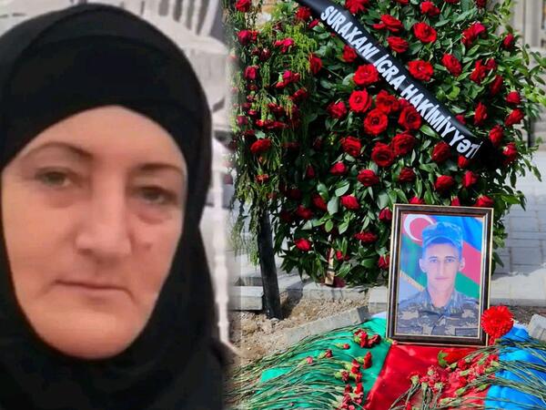 Qətlə yetirilən əsgərin anası qəzada ÖLDÜ