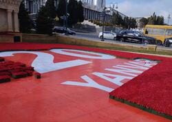 Bakıda 20 Yanvar faciəsinin ildönümü ilə bağlı hazırlıqlar başlayıb - <span class="color_red">FOTO</span>