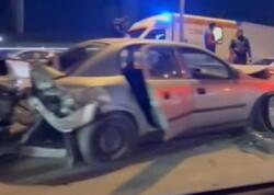 Bakı-Quba yolunda zəncirvari qəza - <span class="color_red">VİDEO</span>