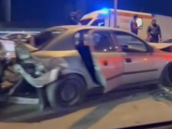 Bakı-Quba yolunda zəncirvari qəza - <span class="color_red">VİDEO</span>