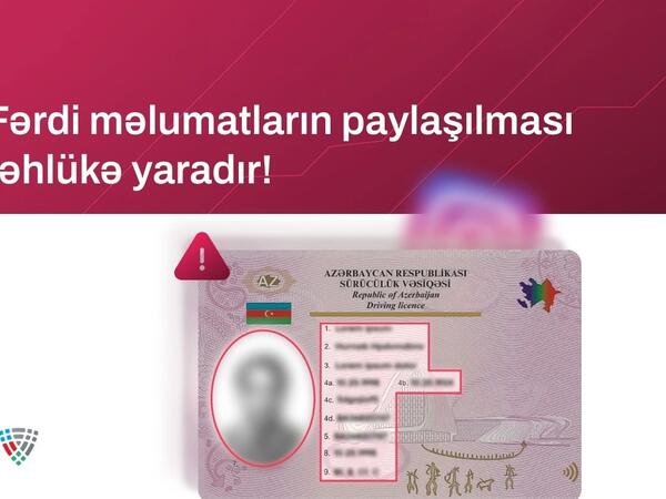 ETX-dən XƏBƏRDARLIQ: 3 000-dən çox vətəndaşın şəxsi məlumatları YAYILDI
