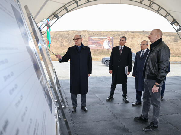 Prezident “Dəmirli” Filiz Emalı Kompleksinin fəaliyyəti ilə tanış olub - FOTO