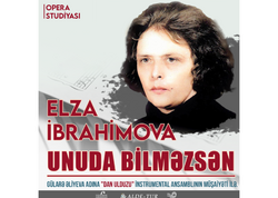 Xalq artisti Elza İbrahimovanın mahnılarından ibarət konsert proqramı keçiriləcək