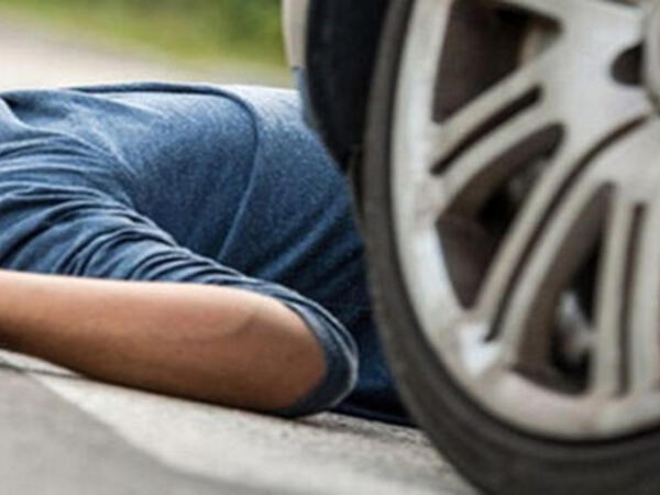 Cəlilabadda məktəb direktoru piyadanı maşınla vurdu