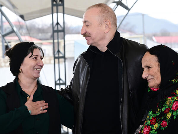 Prezident dünənki görüşdən paylaşım etdi - VİDEO