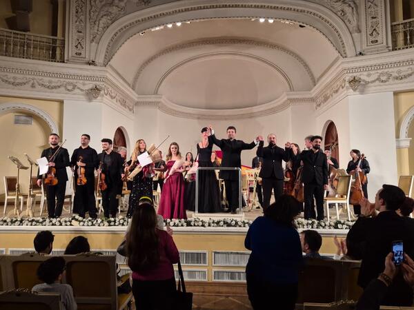 İohann Sebastyan Baxın yaradıcılığına həsr olunmuş musiqi gecəsi keçirilib – FOTO