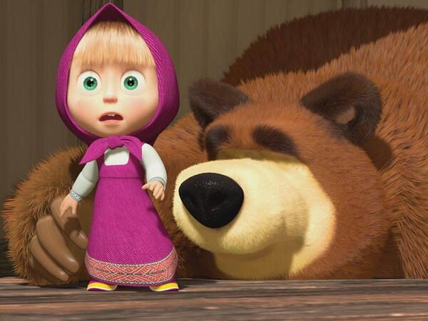 "Maşa" ruh imiş... - <span class="color_red">VİDEO</span>