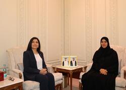 IPU vitse-prezidenti Sevil Mikayılova Dohada Qətər parlamentinin sədr müavini ilə görüşüb