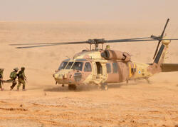 İsraildə hərbi helikopter yerə çırpıldı - <span class="color_red">VİDEO</span>