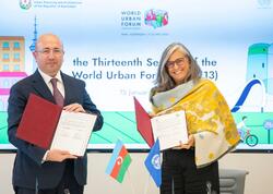 WUF13 ilə bağlı bütün təşkilati məsələləri ehtiva edən mühüm saziş imzalanıb - <span class="color_red">FOTO</span>