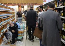 İranda insanlar kuponla alış-veriş etməyə başladı - <span class="color_red">FOTO</span>