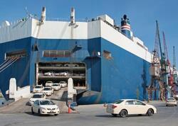 ASCO-nun bərə gəmiləri ilə rekord sayda avtomobil daşınıb